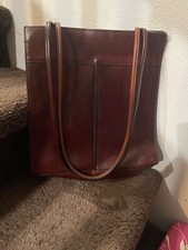 Vintage Wilson's Leather Pelle Studio Purse Handbag Shoulder Bag Brown