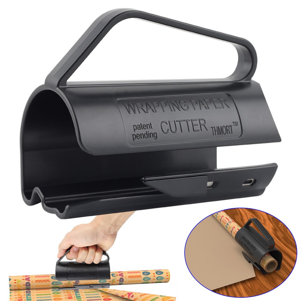 Sliding Wrapping Paper Cutter Christmas Gift Wrap Paper Craft Cutting