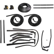 1958 Buick Limited & Roadmaster 2dr Convertible Body Weatherstrip Seal Kit