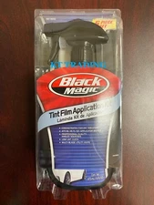 Black Magic TINT FILM APPLICATION KIT: Tint-On Solution Angled Squeegee Knife