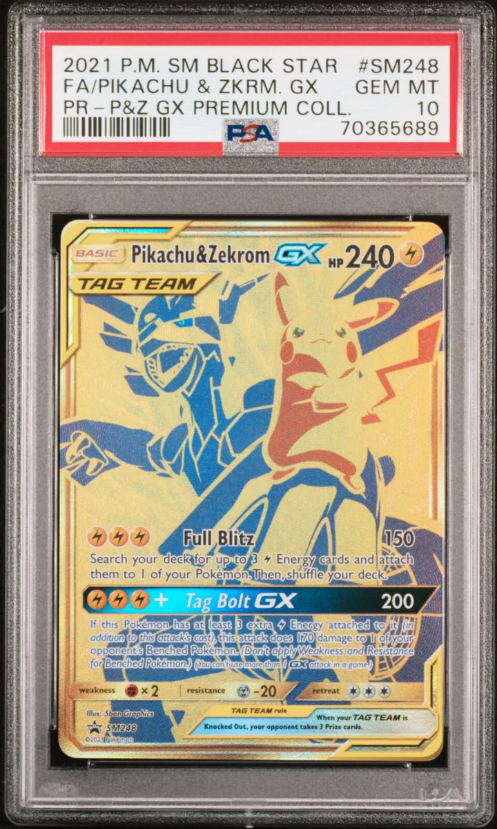 Pikachu & Zekrom GX - SM248