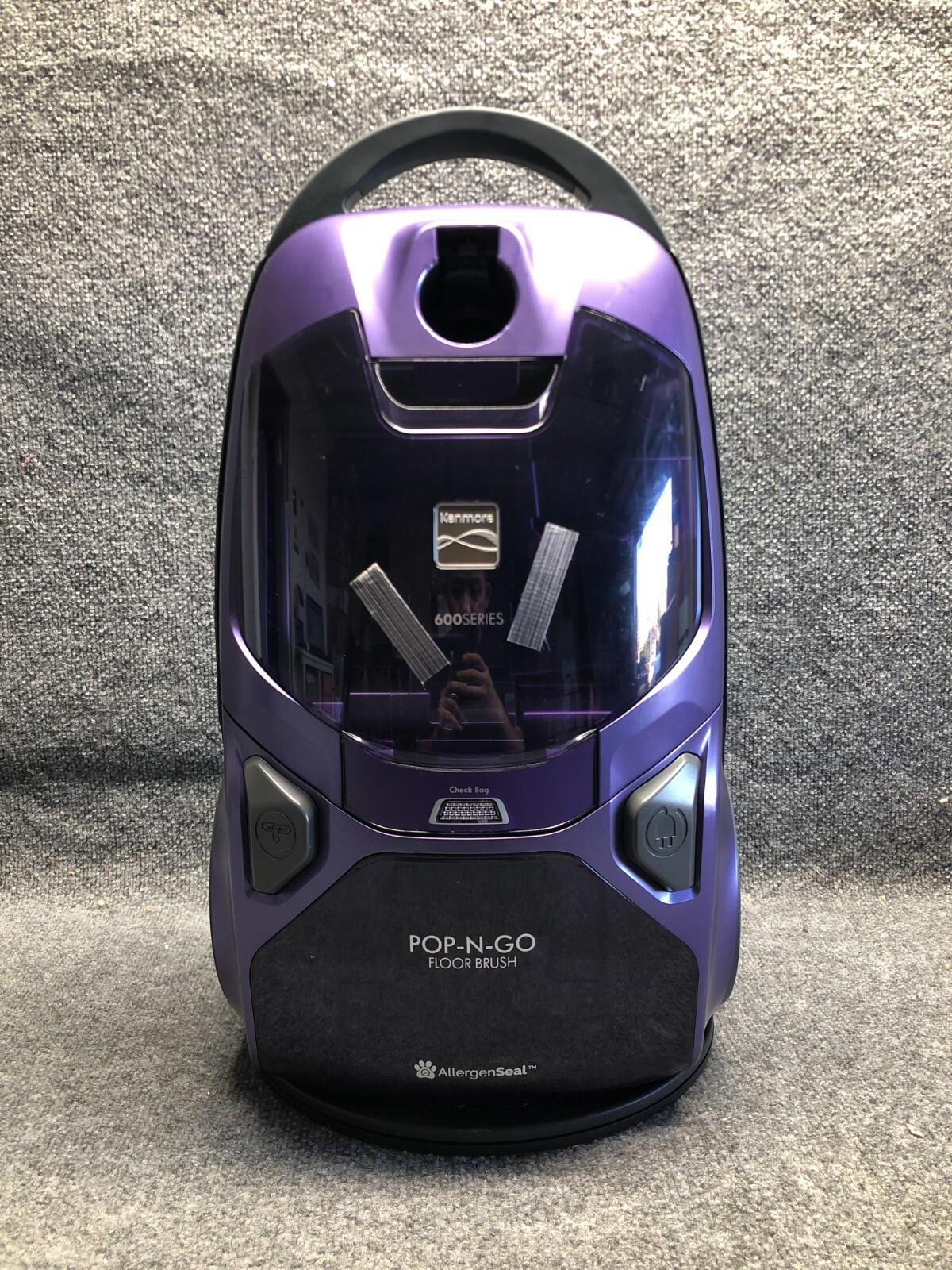 Kenmore 600 Series Friendly Lightweight Bagged Canister Vacuum, Purple 814953016632 eBay