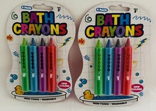 Set of 8 - Bath Crayons - FUN BATH TIME