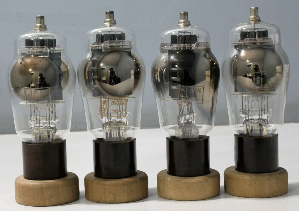 1MQ 12E1 CV345 KT88 STC Base Negra Amplitrex probado #2746005/14/16/18 Foto 4 de 4