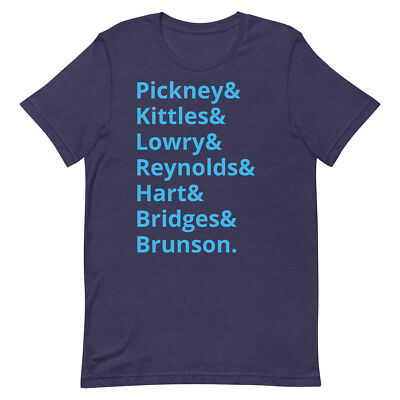 Villanova Wildcats Shirt Basketball Legends (Brunson, Hart, Bridges, Lowry, etc)