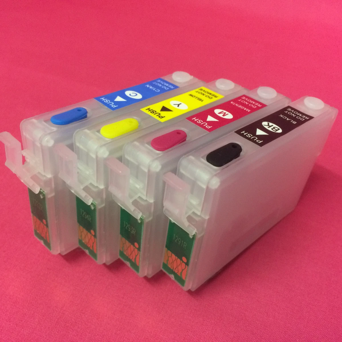 Refillable Empty Reset Refill Ink Cartridges Epson Workforce WF 3520DWF 3520 DWF