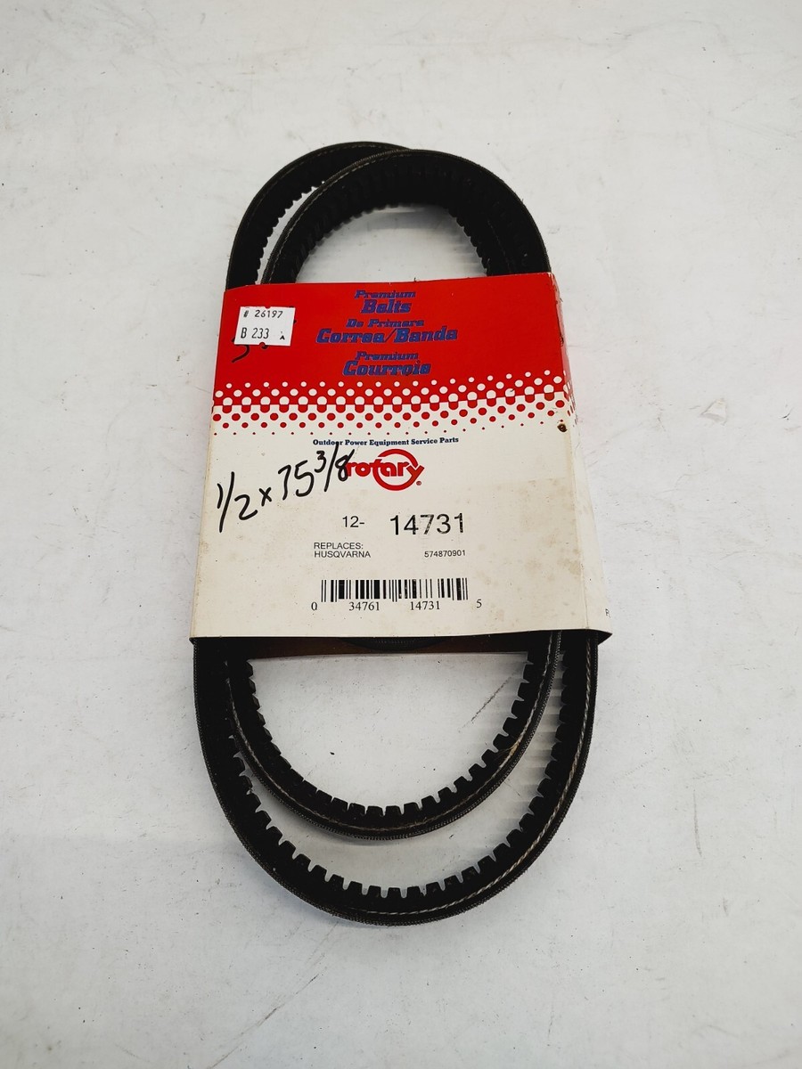 Rotary 5201 Ersatzriemen – 5/8 Zoll X 74 Zoll, öl- & Hitzebeständig | Ersetzt 5L740