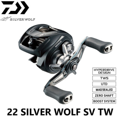 2022 Daiwa Silver Wolf SV TW PE Special Baitcasting Fishing Reel 