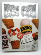 Vintage Wilton 7 Novelty Cake Pans Lot, Unused, Original Wrapping 1970s-1980s