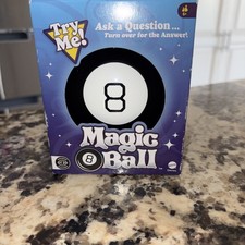 Classic Mattel Magic 8 Ball Toy Vintage Game Fortune Teller Kids Lucky Answers