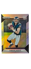 2016 Panini Carson Wentz RC Prizm Silver Holo Card No.218