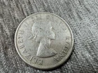 Canadian  1958 Silver 50 Cents Half Dollar Coin 50c