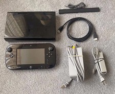 Wii U Console Black 32GB Complete Bundle Quick Shipping