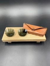 Vintage Bausch  Lomb Ray-Ban Clip-On Aviator Sunglasses Gold