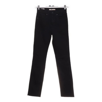 Levi Strauss & Co, Jeans, Größe: 25, 724 High Rise Straight, Schwarz #NlL