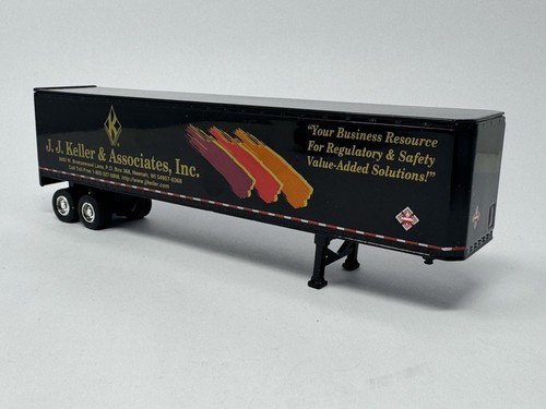SpecCast JJ Keller Freightliner C120 Diecast 1:64 Semi Truck Tractor 48’ Trailer - Picture 10 of 17