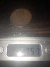 GEORGE 111 Copper Coin: 1769 IRISH HIBERNIAN COIN: COMPETITIVE PRICE: Wt 7+gr: