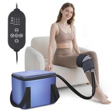 Ice Machine for Knee After Surgery, Portable Cold Therapy Machine with Timer,...