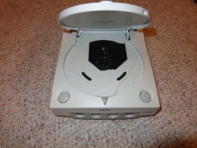 SEGA Dreamcast Console System Tested W/ OEM Controller Memory Card White