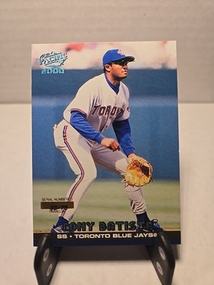 2000 Pacific #435 Tony Batista Blue #d 33/75 Toronto ShoWtiMeCardZ 072025