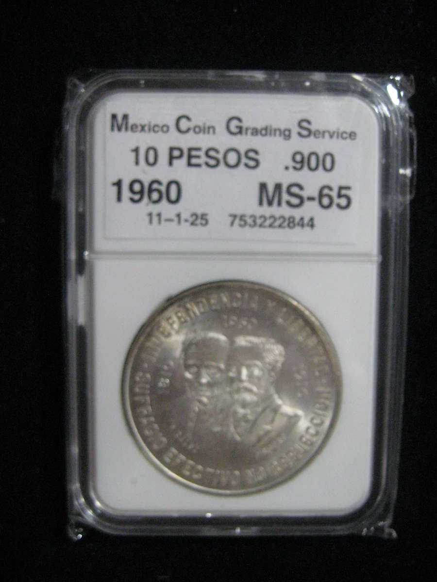10 Pesos 1960 Mexican Coins (1905-Now) for sale | eBay
