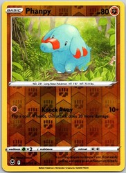 Phanpy 091/195 Silver Tempest Reverse Holo Common
