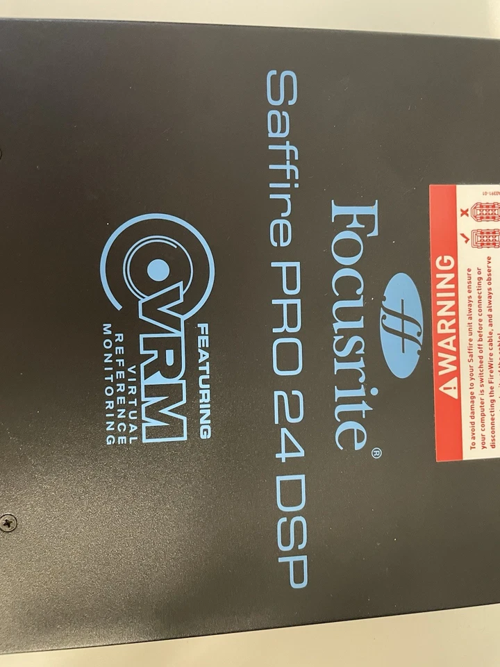 Focusrite Saffire Pro 24 DSP Audio Interface FireWire mit Netzteil - Bild 2 von 4