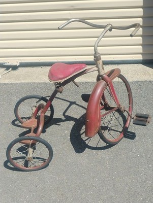 Antique 1930s 1940s Garton Speedy Pedal Tricycle Bike