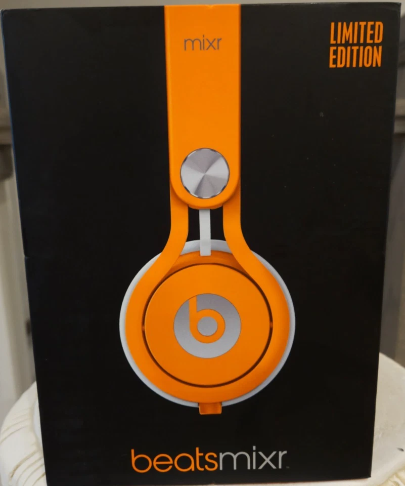 Beats Mixr Edición Limitada Naranja/Blanco - Caja y Cables Originales - Excelente Estado Foto 3 de 4