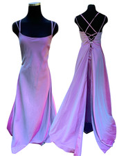 Y2K Jessica McClintock Gunne Sax Maxi Dress 7 Purple Formal Fairy Whimsigoth Vtg