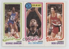 1980-81 Topps George Johnson Bill Cartwright Bob Gross #199-9-156 Rookie RC px8