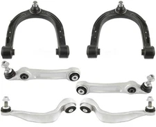 Front Lower & Upper Control Arms & Ball Joints Assembly For BMW 740I 2016-2022