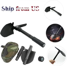 Mini Multifunction Folding Camping Shovel Military Shovel Emergency Outdoor Tool