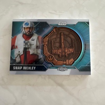 Topps Star Wars SNAP WEXLEY Medaillon Karte