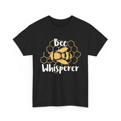 Bee Whisperer T-Shirt, Bees Beekeeping Lovers Beekeeper Men Dad Shirt