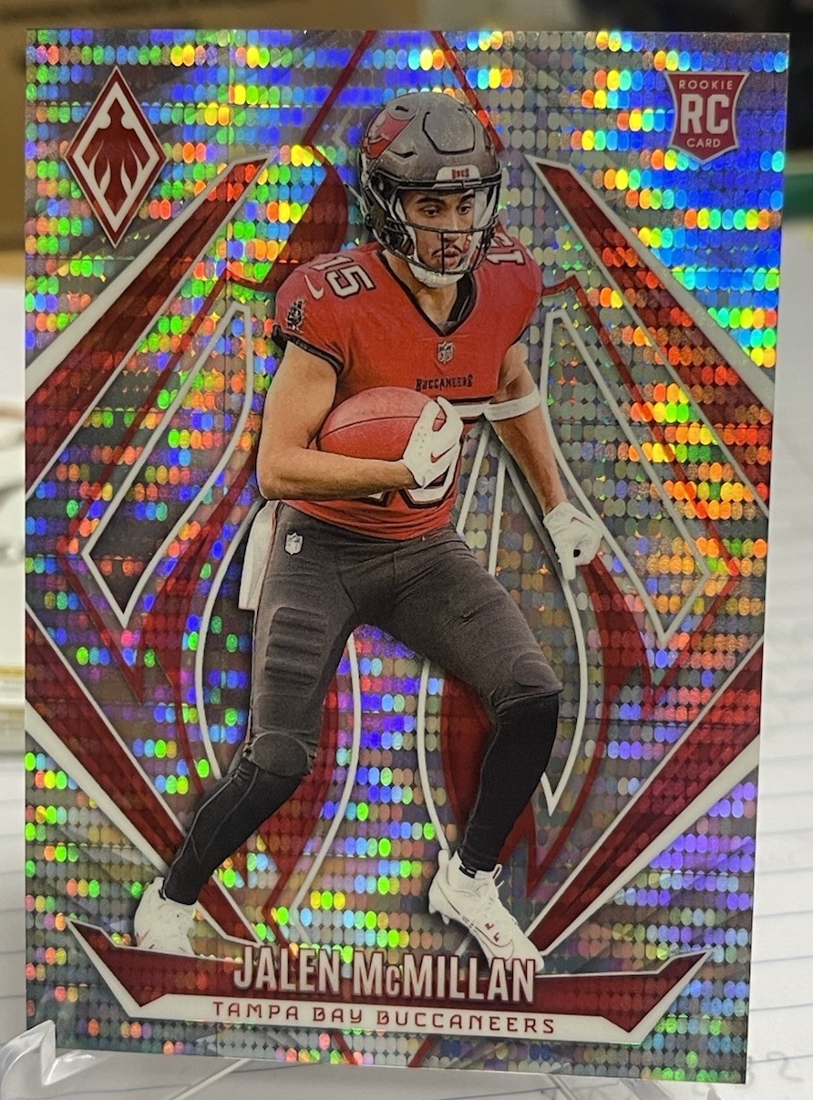 2024 PANINI PHOENIX PULSAR JALEN MCMILLAN ROOKIE /200 #189 BUCCANEERS RC CARD