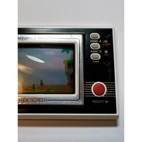 NINTENDO GAME AND & WATCH Turtle Bridge 1982 with Box Direct From Japan