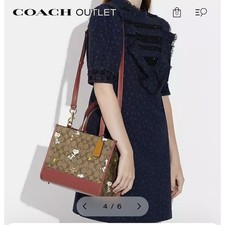 COACH PEANUTS CE862 Dempsey Carry All Signature