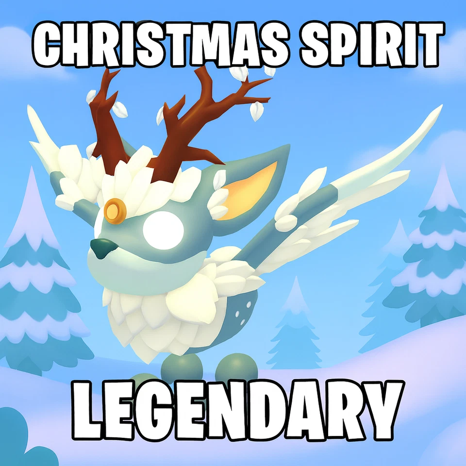 CHRISTMAS SPIRIT (NEW) ADOPT A PET FROM ME - CHEAPEST ON EBAY