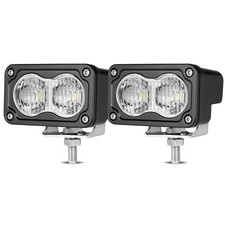 2x 3inch Led Cube Pods Work Light Bar Fog Lights Flood Offroad Pickup Utv 12v 2x 3inch Led Cube Pods Work Light Bar Fog Lights Flood Offroad Pickup Utv 12v