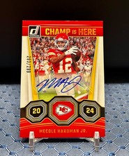 2024 Donruss Football Mecole Hardman Jr. Champ Is Here Auto #7 SP /299 Chiefs