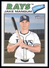 2026 Topps Heritage Jake Mangum Tampa Bay Rays #227