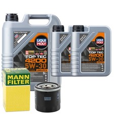 Motoröl 5W30 LIQUI MOLY Top Tec 4200 7L +MANN Ölfilter