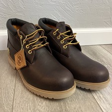 Timberland 1973 Newman Waterproof Chukka Boots Mens Size 7.5 Brown Leather NEW