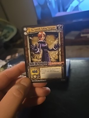 Bandai One Piece CCG Card Nami The Navigator The Smooth-Talking Navigator Reg.