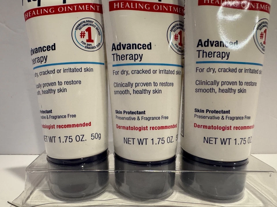 3 TUBOS AQUAPHOR POMADA CURATIVA TERAPIA AVANZADA - 1,75 OZ - caducidad 26/09 Foto 2 de 4
