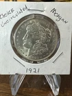 1921 morgan silver dollar $1 Coin