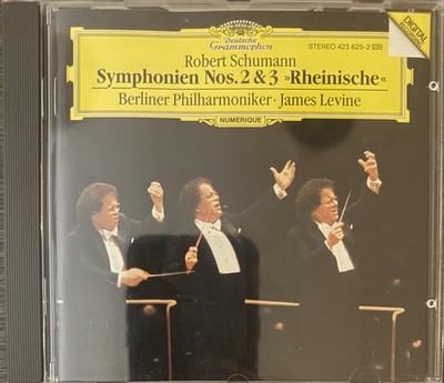 Schumann: Symphonies Nos 2 & 3 Rheinische   Levine, Berlin PO CD DG