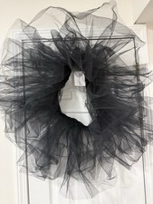 Weissman Black Tulle Skirt LA XL Ballet Tutu Costume Adult Layered Statement