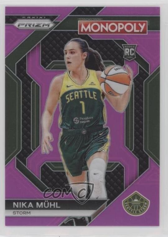 2024 Panini Prizm Monopoly WNBA Skills Pink 49/149 Nika Muhl Mühl #WNBA26 1e88